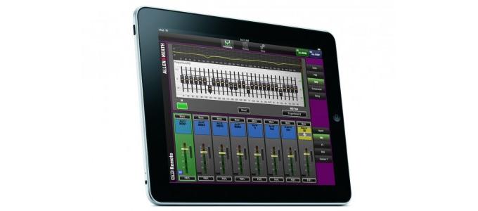 Allen & Heath releases GLD Remote iPad app for wireless mixing