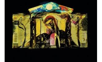 20k projectors bring art project to life