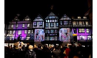 Projection Advertising creates video mapping for Fisher Productions’ Liberty Christmas launch