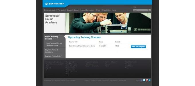 Sennheiser UK launches Sound Academy