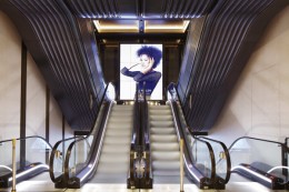 This latest generation of digital media follows on from the previous escalator redevelopment on Hans Road in 2010