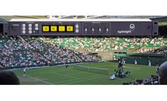 Eyeheight video keyer delivers the action at Wimbledon 2014