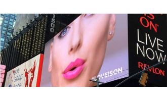 Daktronics LED video for Broadway billboard