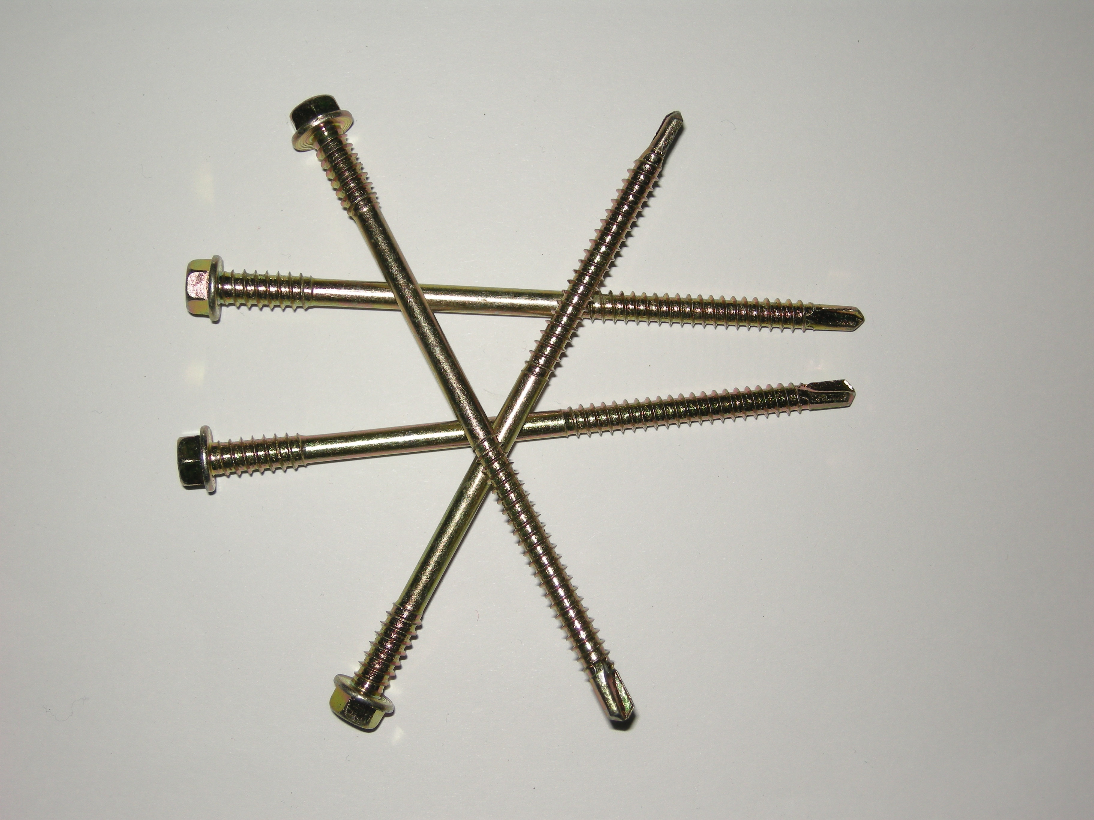IEMUK TEK type 105 mm long, High thread, self tapping Screws for