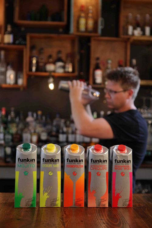 Cocktail brand Funkin turns to SIG for bartender mixers