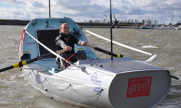 Tom Harkin Rowing Watermill Press MD's ocean rowing fundraiser for MS Society