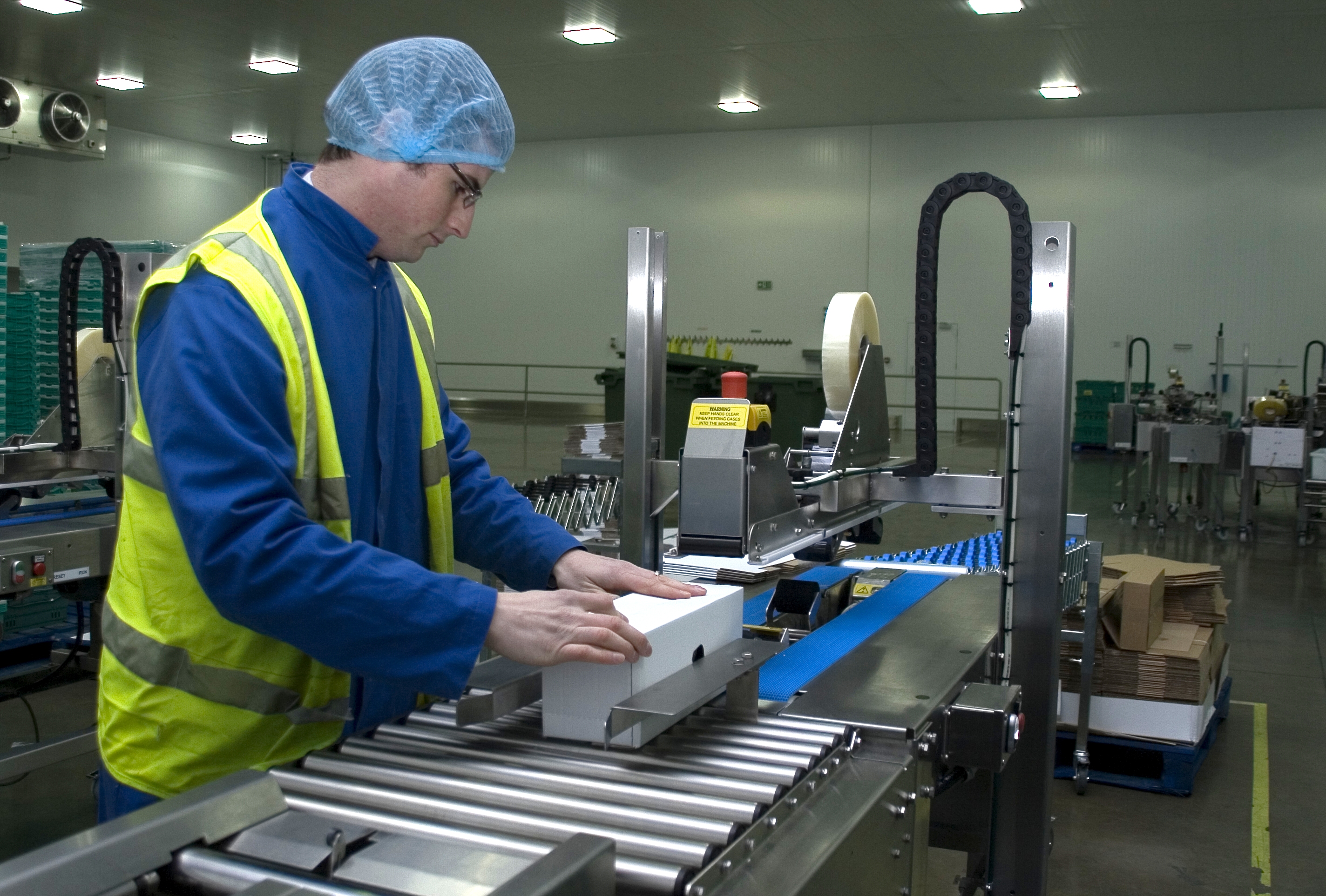 Stainless steel packing lines meet supermarket demand