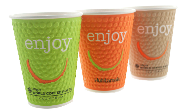 Various coffee cup sizes at a very popular coffee shop chain Various coffee cup sizes at a very popular coffee shop chain