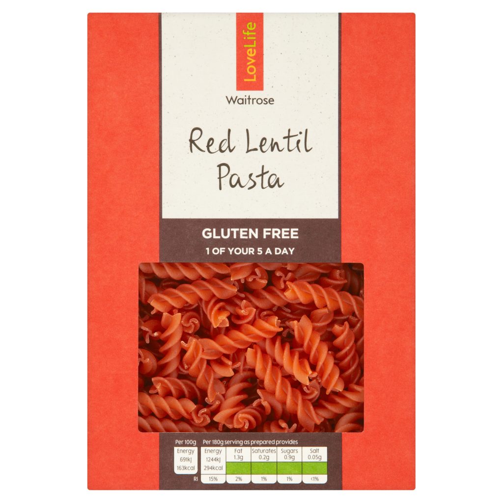 Waitrose launches pasta with packaging made from food waste