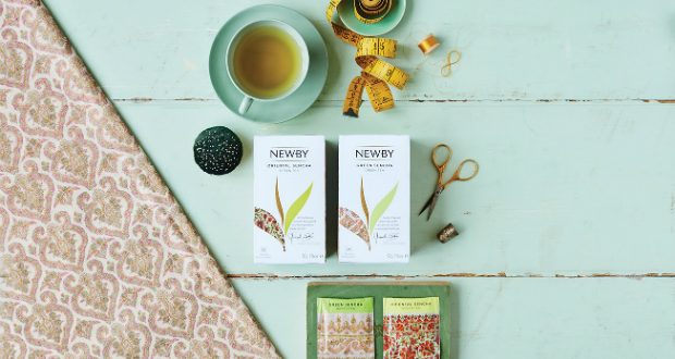 Thé à La Menthe Marocaine Newby - Sachets Individuels, Lot De 100 - Thé Vert Et Menthe Poivrée - Pour Hôtellerie Ou Maison