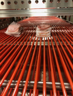 Portion controlled meat & cheese products as value-added service