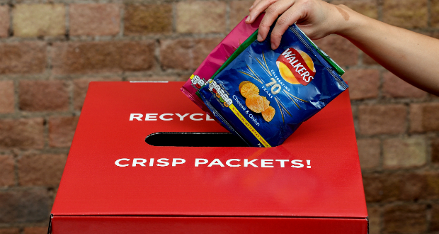 crisp bag recycling
