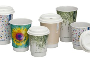 Recycled paper coffee cup has 60% lower carbon footprint Recycled paper coffee cup has 60% lower carbon footprint