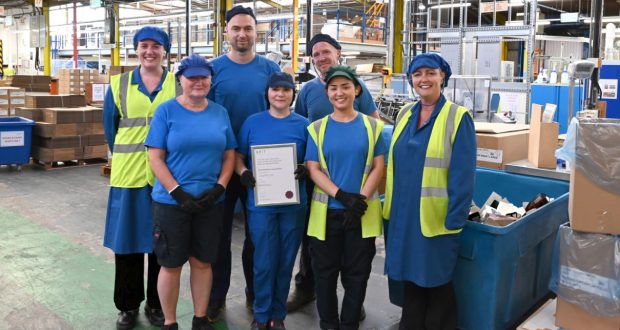 Colpac Flitwick Colpac picks up Environmental Seal of Business Excellence from The BPIF