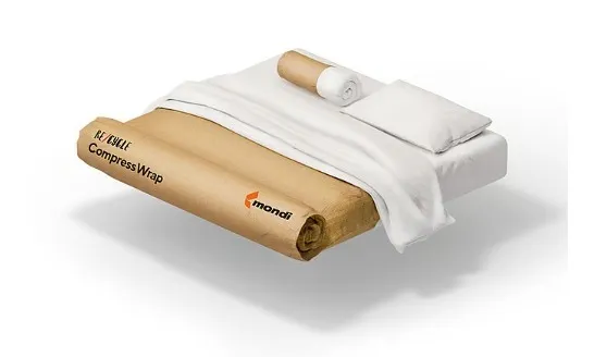 Mondi provides paper-based CompressWrap for Norwegian Ekornes mattresses