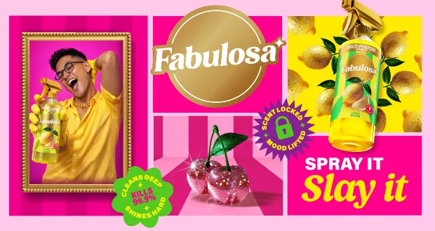 Brandon partners with Fabulosa to transform iconic household cleaning range