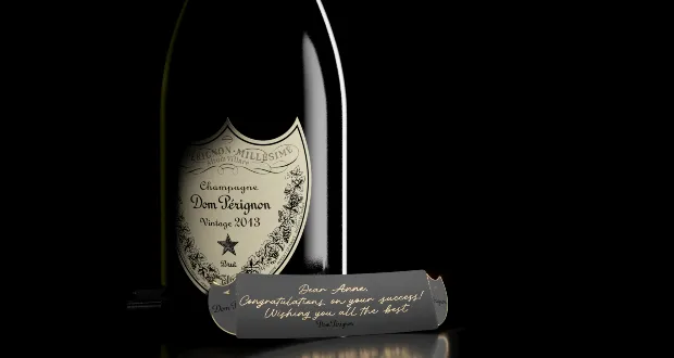 Knockout works on Dom Pérignon personalisation offer