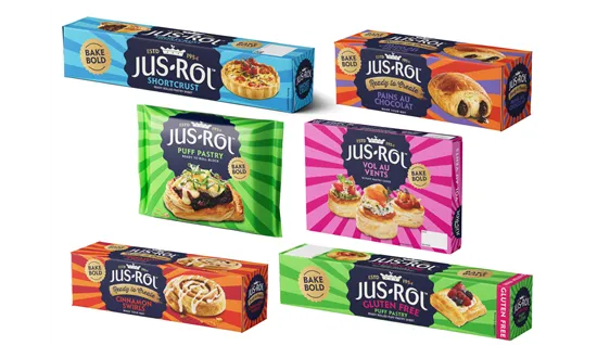 Jus Rol unveils major rebrand