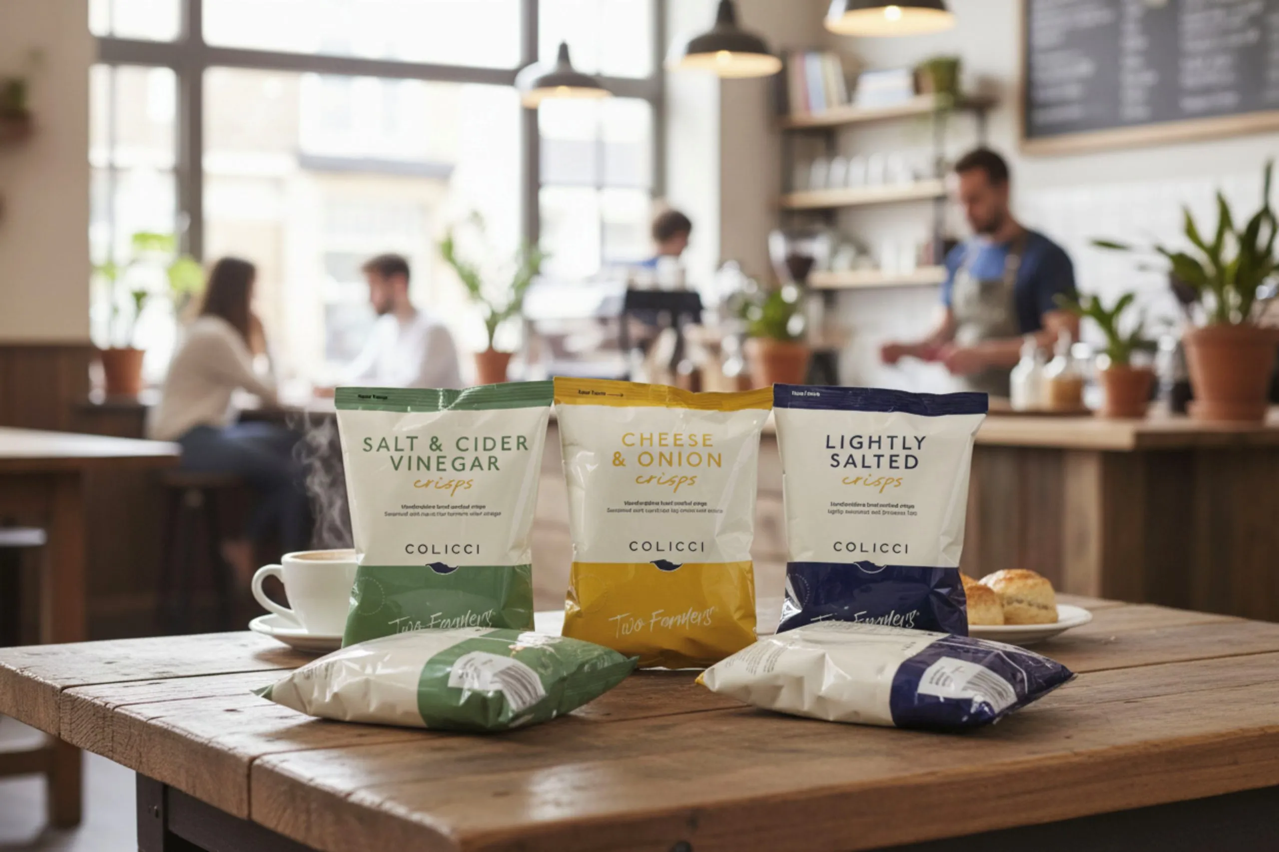 Parkside renews partnership with Two Farmers for compostable crisp packets