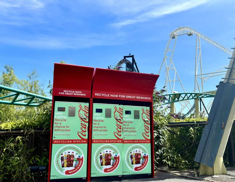 Coca-Cola and Merlin Entertainments begin fifth year of reverse vending machines partnership
