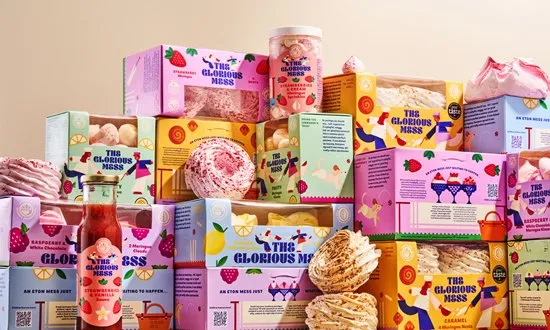 Derek&Eric creates bold branding for The Glorious Mess