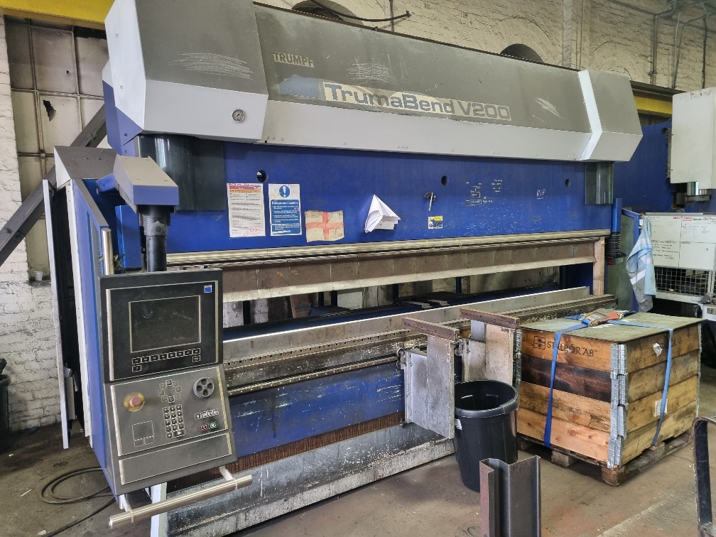 TRUMPF TrumaBend V200 Hydraulic Press Brake IEM UK
