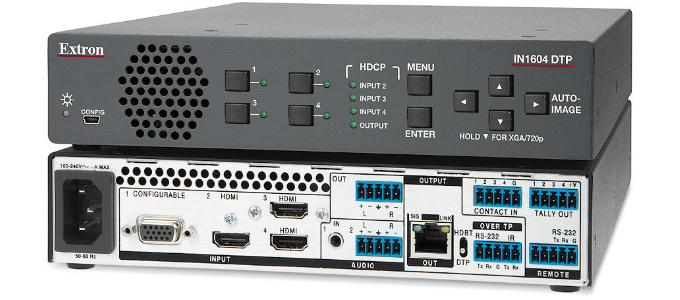 Extron ships HDCP-compliant scaler with DTP Extension | AV Magazine