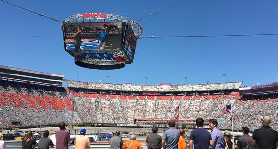 A colossal screen force