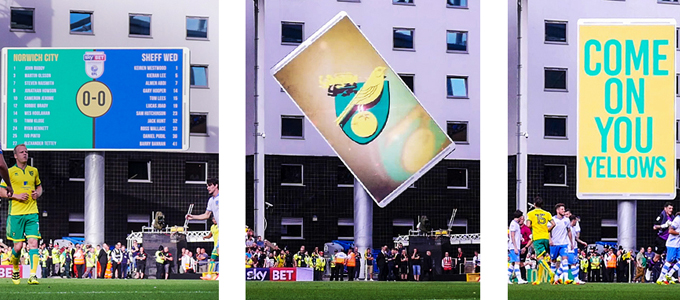 Norwich City FC And ADI s Revolving LED Stadium Screen AV Magazine Norwich City FC And ADI s Revolving LED Stadium Screen AV Magazine