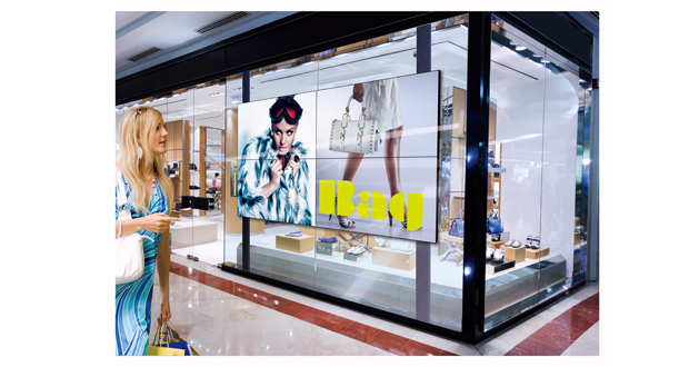 Video Wall Installation - Shop Window copy