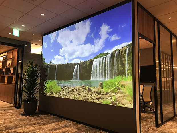 Japanese design showroom chooses dnp Supernova Infinity | AV Magazine