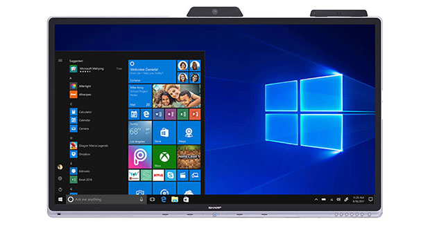 Windows Display App Sharp brings certified Windows display to market