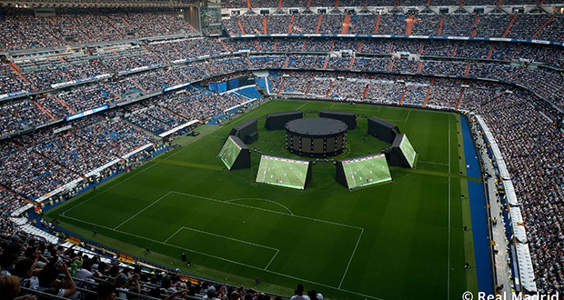 Real Madrid show European Cup final on screens