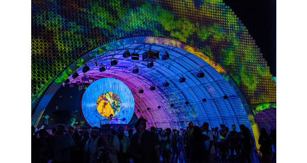 L-Acoustics L-ISA creates tunnel of sound for art