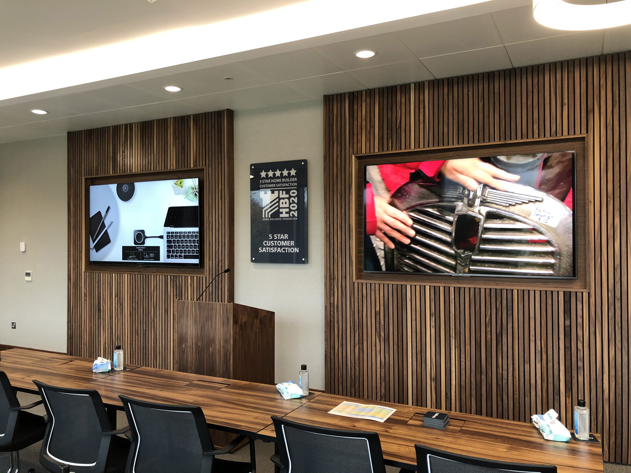 Pure Audio Visual upgrades housebuilder's meeting rooms | AV Magazine
