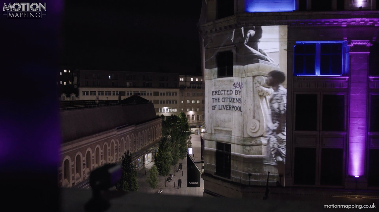 Motion Mapping adds permanent touch to store facade | AV Magazine