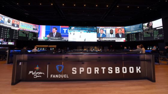 Mounting fit for the largest video wall on the East Coast