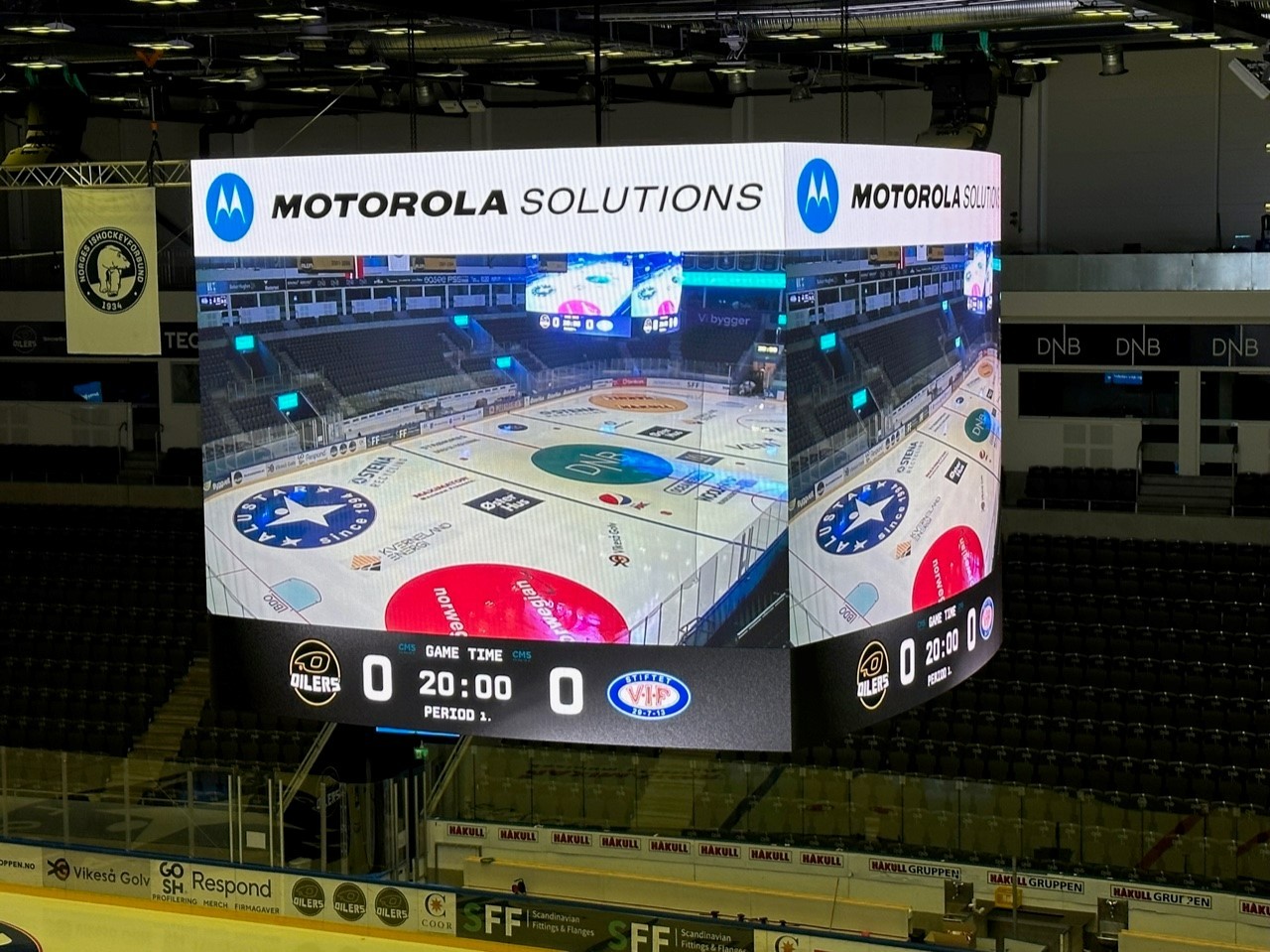Absen takes centre stage at Norwegian ice hockey arena | AV