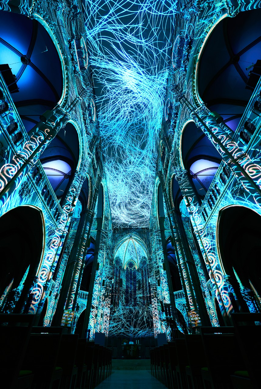 Projection artists' tour to visit 30 churches and cultural sites