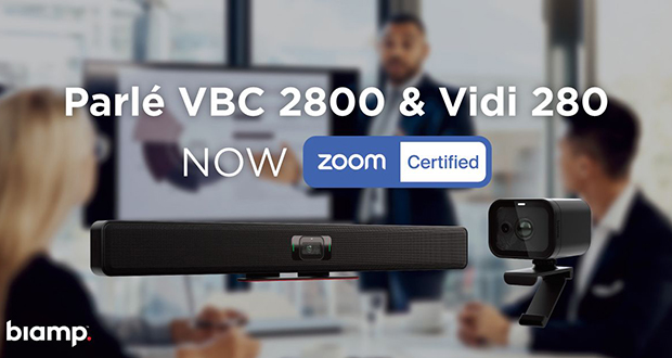 Biamp Camera Biamp reaches larger rooms with latest Zoom certifications Biamp ...