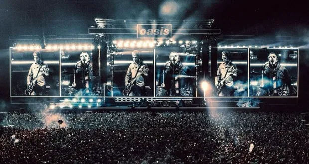 Oasis reunion backed by Absen and Leyard LED from UP | AV Magazine Oasis reunion backed by Absen and Leyard LED from UP | AV Magazine