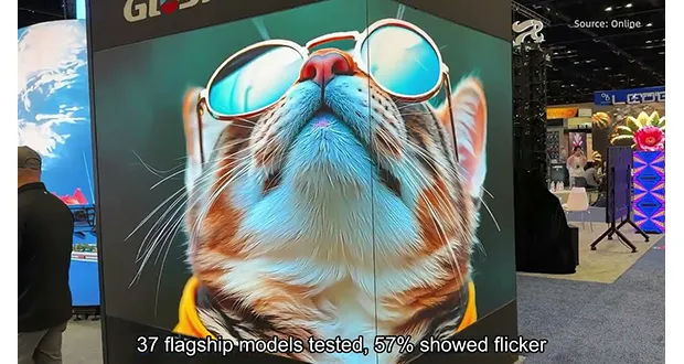 37 LED displays tested for on-camera flicker at InfoComm | AV Magazine