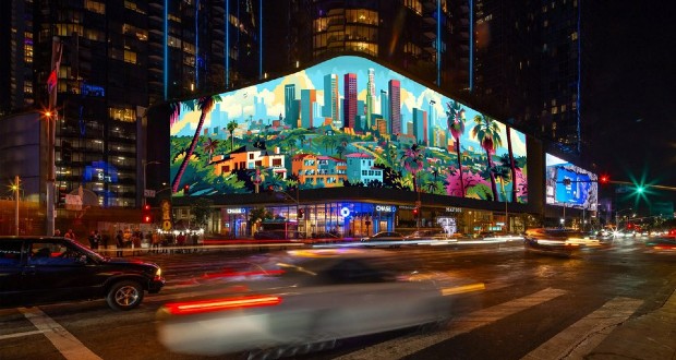 Big Outdoor LED display is set to dominate downtown LA | AV Magazine