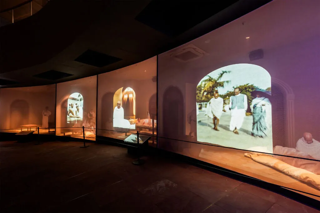 Christie laser projectors celebrate Mahatma Ghandi's legacy | AV Magazine