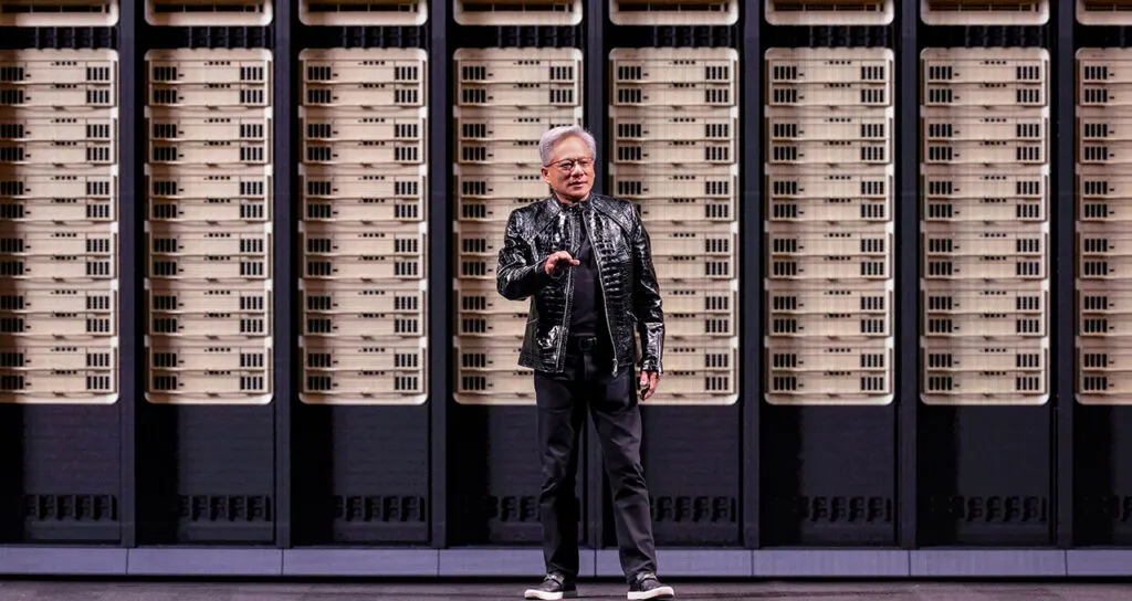 Nvidia CEO Jensen Huang at CES 2026