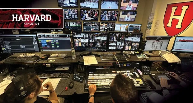 How Harvard streams hundreds of sports games a year