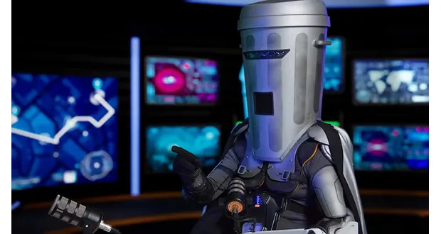 Count Binface’s video podcast studio is out of this world